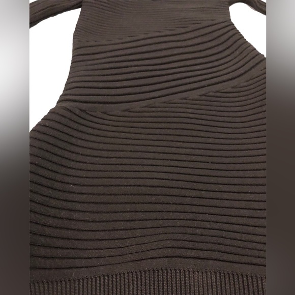 Marciano half Sleeve Mini Stretch Dress - Black - Picture 5 of 6